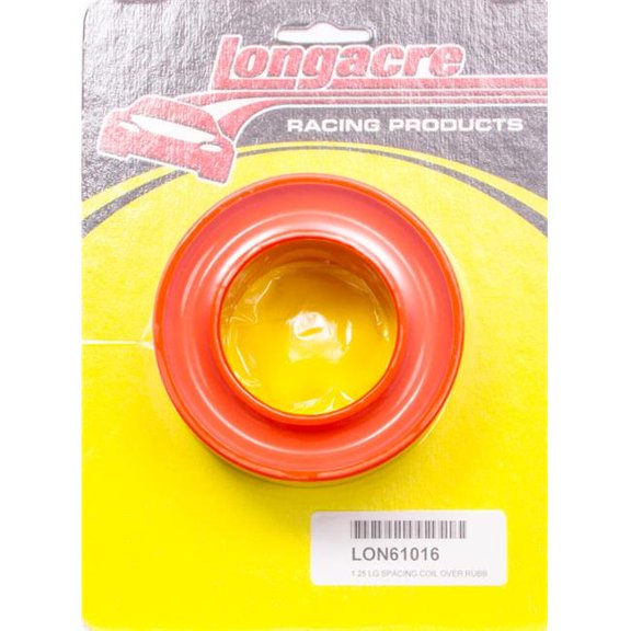 Longacre Racing 52-61016 Spring Rubber Large Space, Orange - 15 lbs