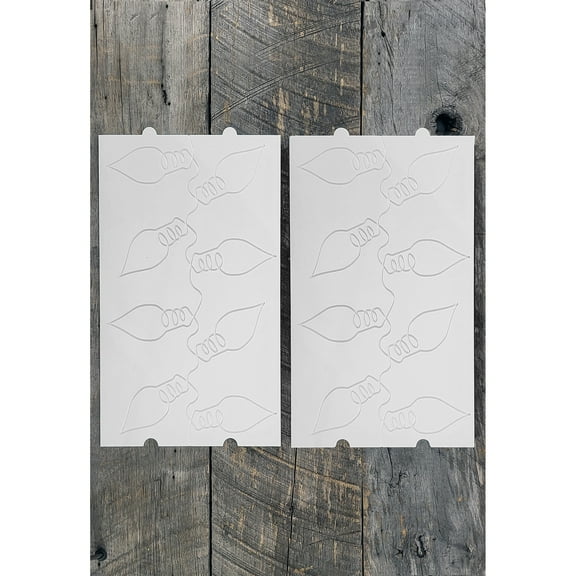 Longarm Quilting Groovy Pattern Boards Set of 2 Lights On Winter Nights Design