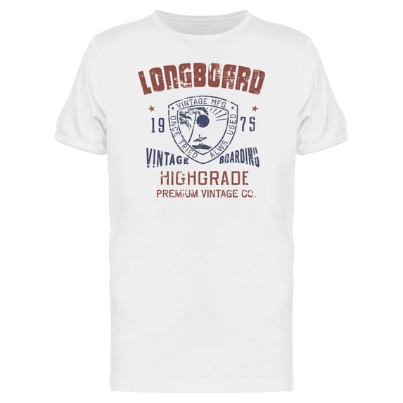 Longboard Highgrade T-Shirt Men -Image by Shutterstock, Male Medium
