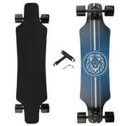 Longboard Skateboard for Beginners, 31 Inch Pro Complete Concave Cruiser Skate Boards with 8 Layer Maple Deck and ABEC-9 Bearing, T-TOOL Included