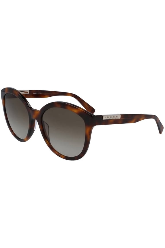 Brown Butterfly Ladies Sunglasses LO671S 214 57