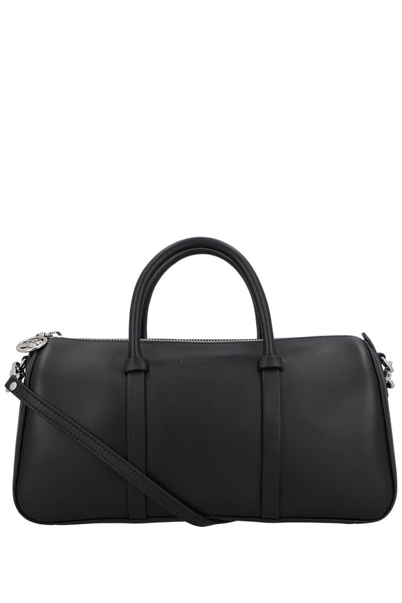 Daylong Medium Leather Handbag, Black