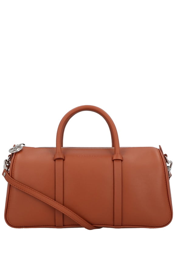 Daylong Medium Leather Handbag, Brown