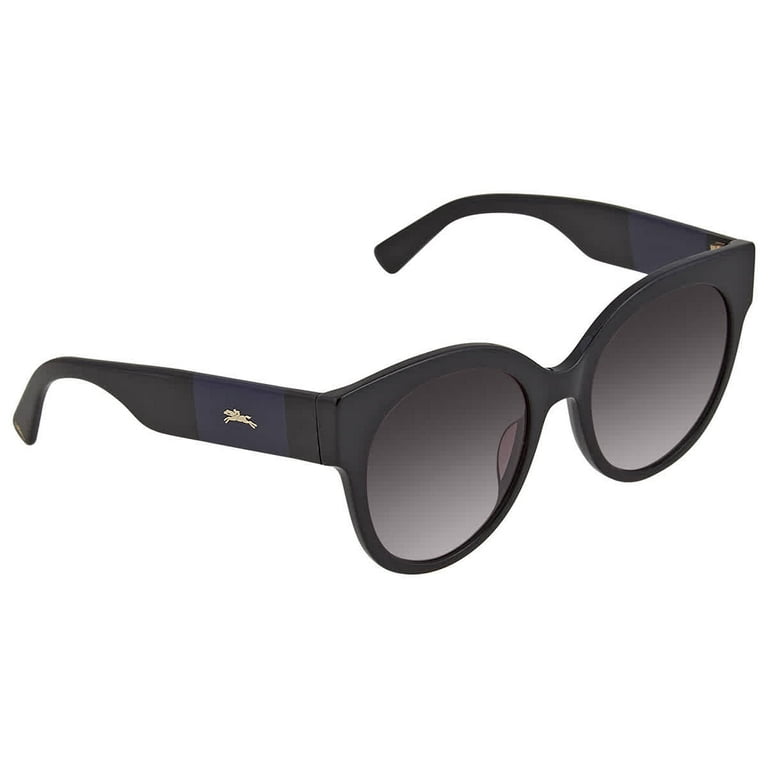 Longchamp Grey Gradient Round Ladies Sunglasses LO673S 001 53