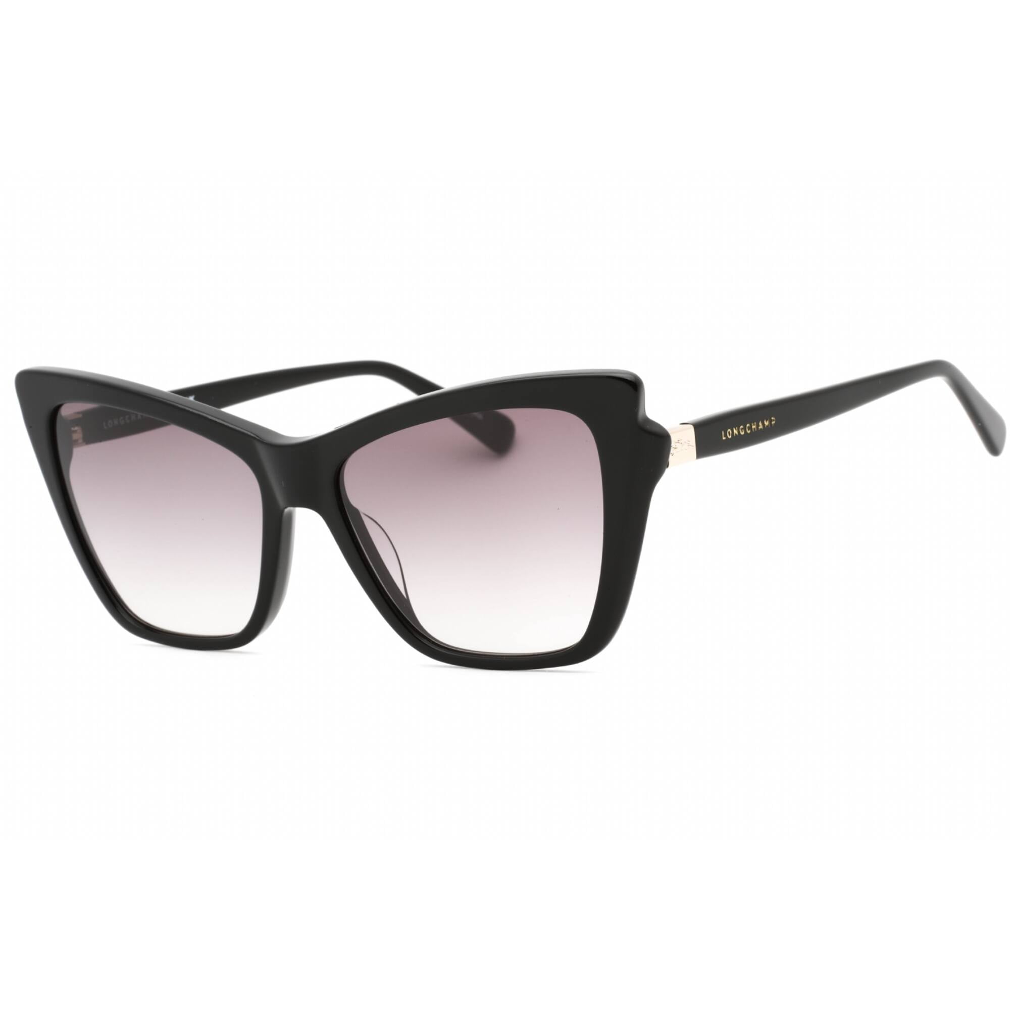 【送料&関税込】Longchamp Lol696s Sunglasses Longchamp LO669S 001 Women's Grey Gradient Lens Frame