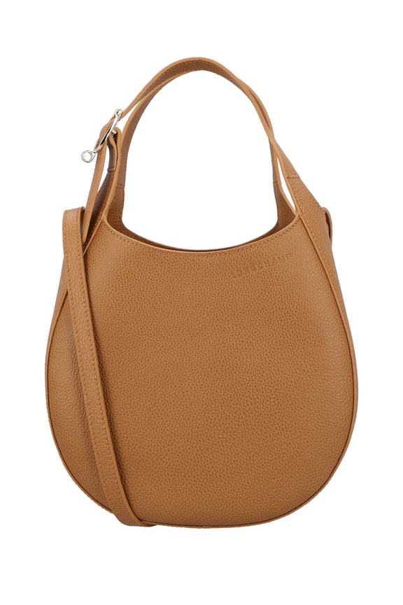Le Foulonne Small Leather Handbag, Brown