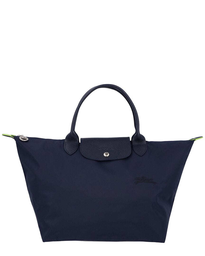 Sac à bandoulière en toile vert Longchamp Le Tunisia Ubuy