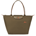 thumbnail image 1 of Longchamp Le Pliage Ladies Large Khaki Nylon Tote L1899619A23, 1 of 1