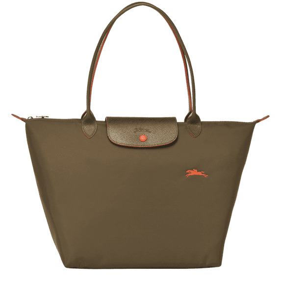 Longchamp Le Pliage Ladies Large Khaki Nylon Tote L1899619A23