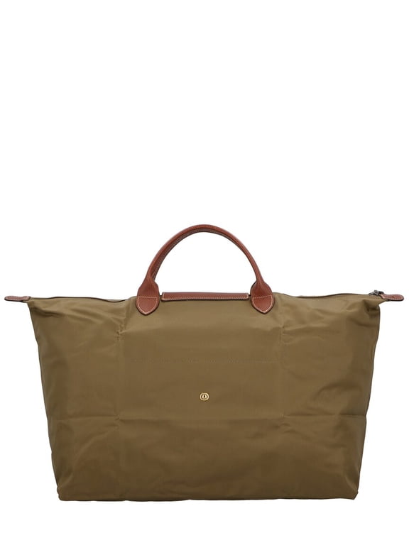Le Pliage Original Large Canvas Travel Bag, Green