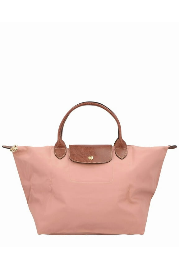 Le Pliage Original Medium Canvas Short Handle Handbag, Pink