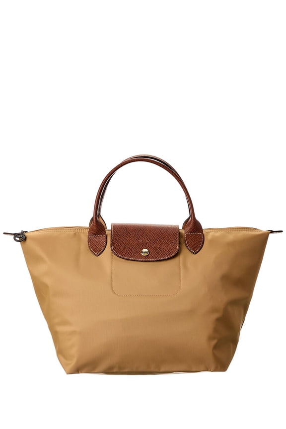 Le Pliage Original Medium Canvas Handbag, Brown