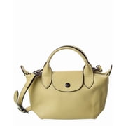 Longchamp Le Pliage Xtra Leather Mini Satchel, Green