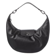 Longchamp Le Pliage Xtra Leather Shoulder Bag, Black