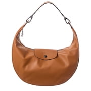 Longchamp Le Pliage Xtra Leather Shoulder Bag, Brown