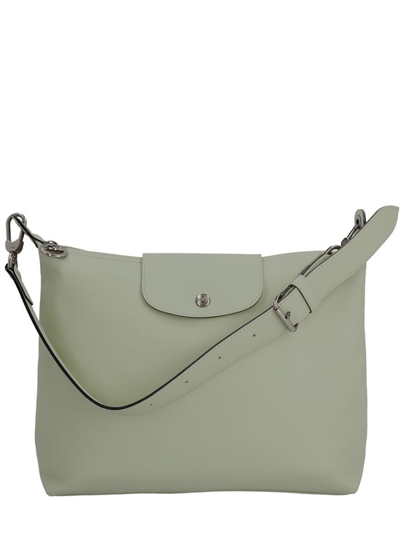 Le Pliage Xtra Medium Leather Hobo Bag, Green