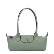 Longchamp Le Pliage Xtra Medium Leather Shoulder Bag, Green