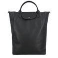 thumbnail image 1 of Longchamp Le Pliage Xtra Medium Leather Tote, Black, 1 of 3