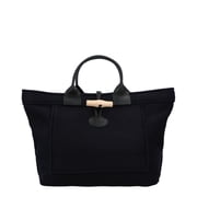 Longchamp Le Roseau Canvas Shopper
