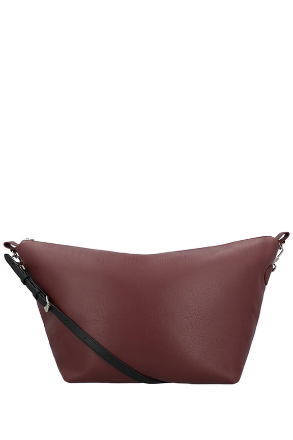 Le Slouchy Leather Shoulder Bag, Red
