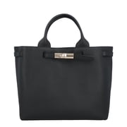 Longchamp Le Smart Large Leather Handbag, Black