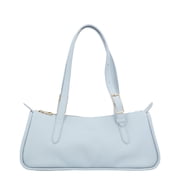 Longchamp Looong Leather Shoulder Bag, Blue