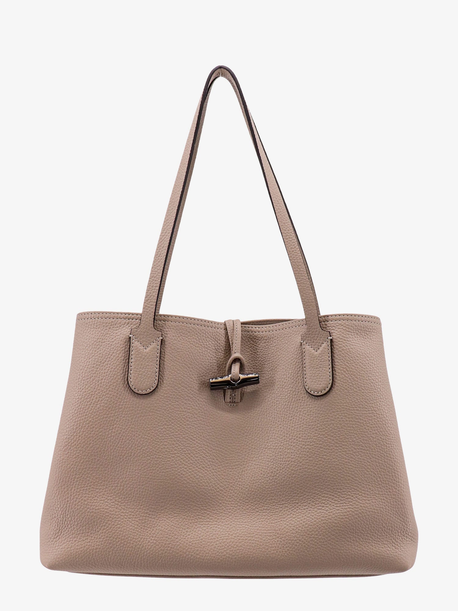 Longchamp Paris Woman Roseau Essential Woman Beige Shoulder Bags