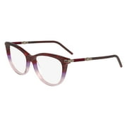 Longchamp Soft Oval Eyeglasses LO2727 603 Burgundy-Pink 53mm