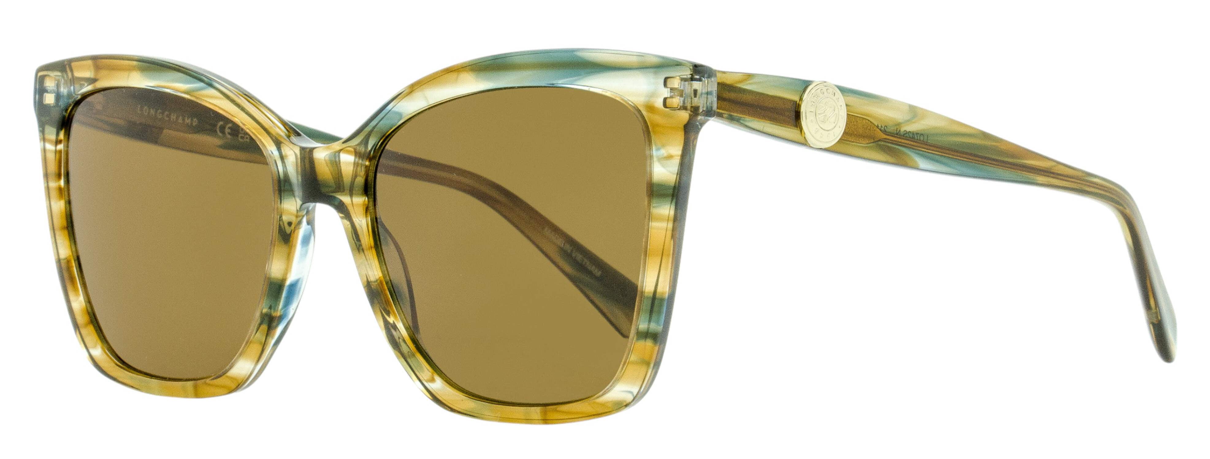 Longchamp Paris Sunglasses Tortoise Gold Logo Square Havana LO705S NWT $260 Longchamp Roseau Sunglasses LO117S 714 Gold 60mm | eBay main image 2