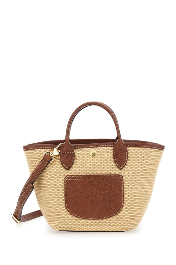 Women's Le Pliage Xs Brown Handbag With Logo Embossed Front Brown