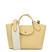 Longchamp  pure XS Leather Tote, Beige