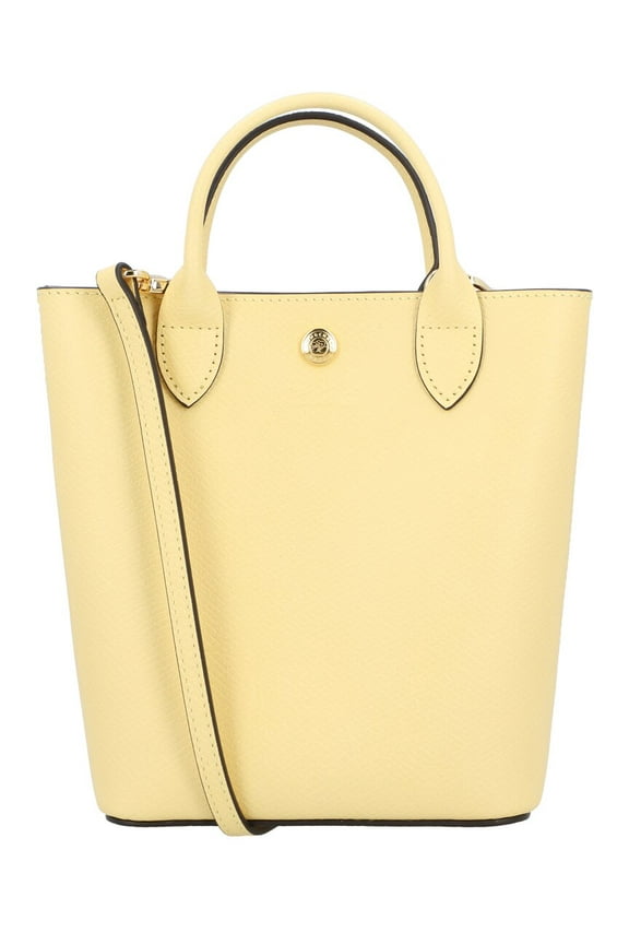 pure XS Leather Tote, Yellow
