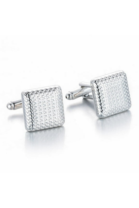 Classic Square Cufflinks for Men, Plaid Cufflinks, Laser Cuff Links, Square Cufflinks for Tuxedo Shirt, Luxury French Cufflinks, Best Man Cufflinks, Party Wedding Cufflinks