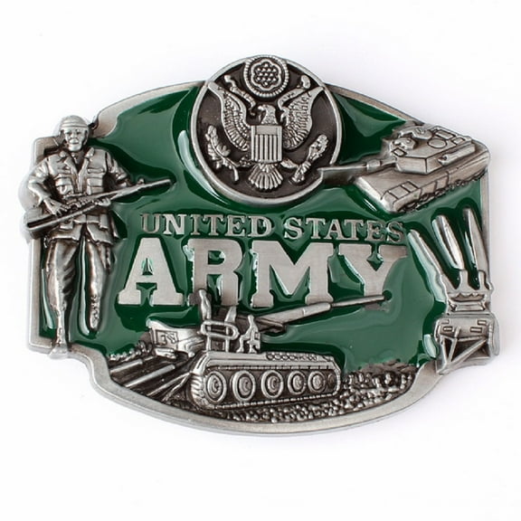 Longcreek United States Belt Buckle for Men, United States Navy Belt Buckle, US Air Force Belt Buckle, American Flag Veteran Belt Buckle