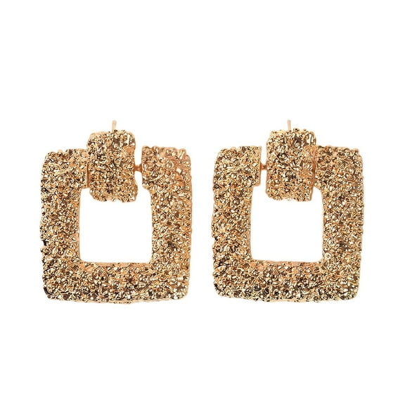 LongcreekX Rectangle Earrings for Women, Rectangle Geometric Earrings, Fashion Rectangle Statement Dangle Earrings Hypoallergenic, Square Statement Earrings, Bohemian Earrings Studs