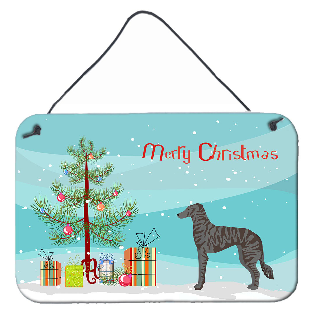 Longdog Christmas Tree Wall or Door Hanging Prints