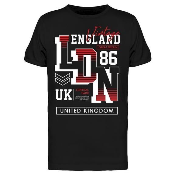 Longdon England 86 T-Shirt Men -Image by Shutterstock, Male Medium