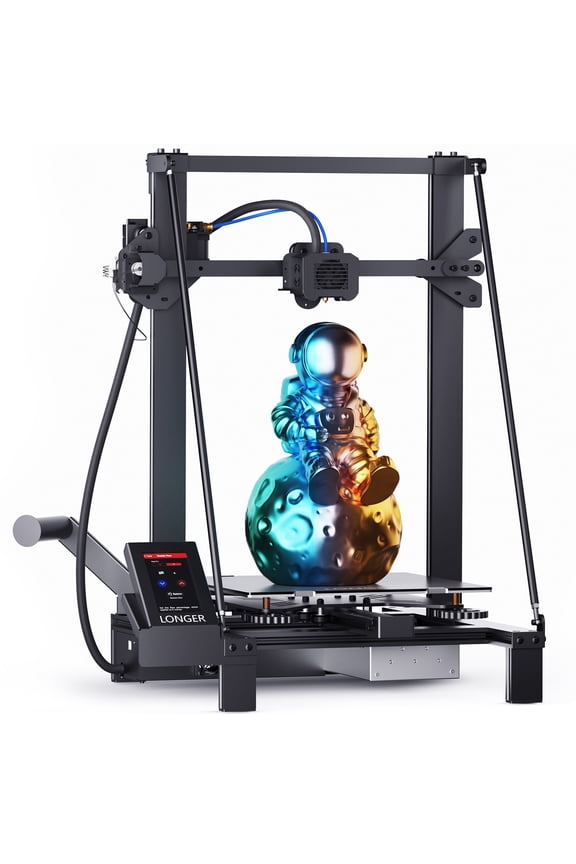 LK5 Pro 3D Printer, DIY FDM 3D Printer with 4.3" Color Touch Screen, Fully Open Source, Silent Motherboard, Filament Run-Out Detection Function, Large Print Size 11.8x11.8x15.7 in