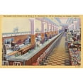 thumbnail image 1 of Longest Lunch Counter  F W Woolworth  Los Angeles  Usa Poster Print By Mary Evans Pharcide, 1 of 2