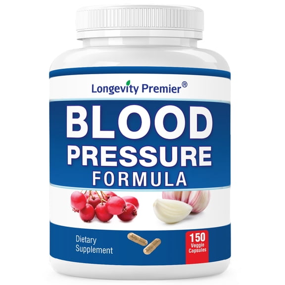 Longevity Blood Pressure Formula [150 Capsules]