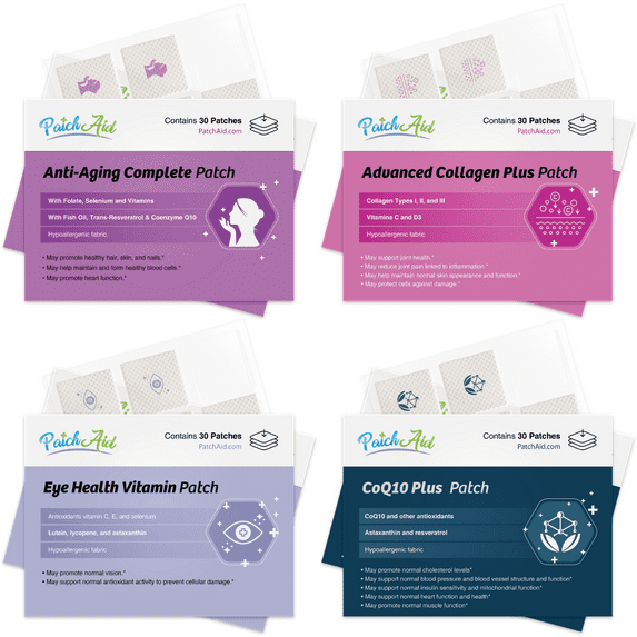 Longevity Patch Pack by PatchAid Size: 1-Month Supply