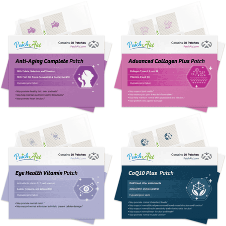 Longevity Patch Pack by PatchAid Size: 3-Month Supply