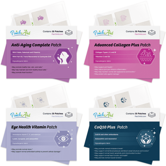 Longevity Patch Pack by PatchAid Size: 6-Month Supply