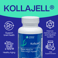 thumbnail image 1 of Longevity by Nature, KollaJell Brain & Memory Support, Memory Supplement for Brain, 60 Capsules, 1 of 6