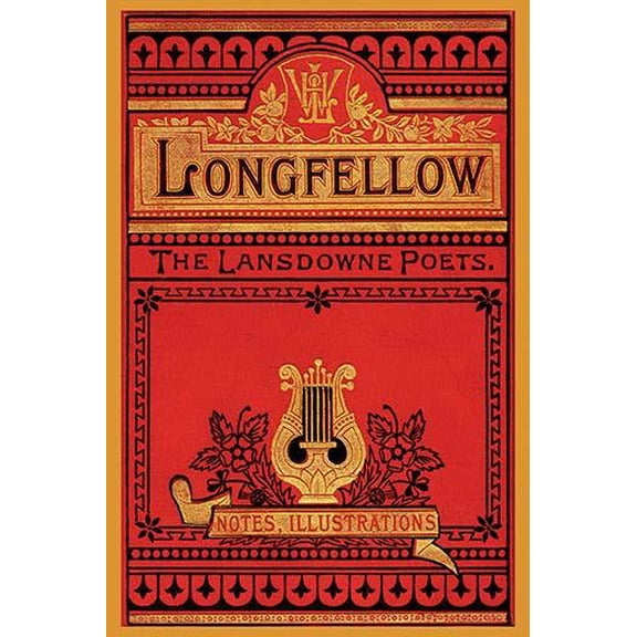 Longfellow; The Lansdowne Poets- Fine Art Canvas Print (20" x 30")