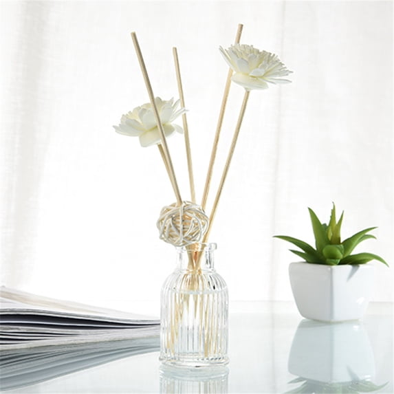 Longfine/ Longfen Cherry Blossom Reed Diffuser Essential Oil Set Lf-251 Roman Bottle Pe Flower Tabletop Decor, Desktop Ornaments(Fibre, One Size)