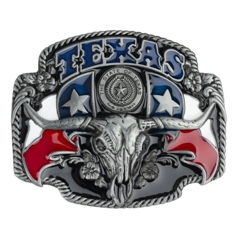 Longhorn Bull Belt Buckle for Men- Western Rodeo Texas Cowboy Large Belt Buckles Longhorn Bull Belt Buckle for Men- Western Rodeo Texas Cowboy Large Belt Buckles