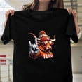 thumbnail image 1 of Longhorn Bull Western Cowboy Ranch Animal Farm Retro Vintage Graphic Unisex T-Shirt U048, Up to 5XL, 1 of 2