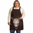 Longhorn Cooking Aprons for Men with 2 Pockets, 39