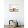 Longhorn In Color Texas Ranch Photography Wall Art Print, Living Room ...